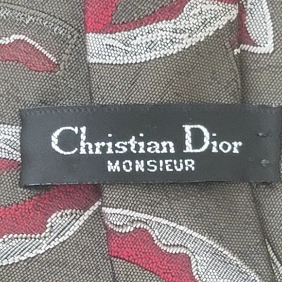 Vintage CHRISTIAN DIOR Monsieur Necktie - Picture 3 of 8